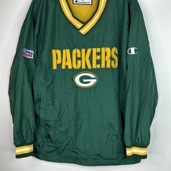 Vintage NFL Proline Reversible Windbreaker Jacket 90s Size XL - Picture 3 of 10
